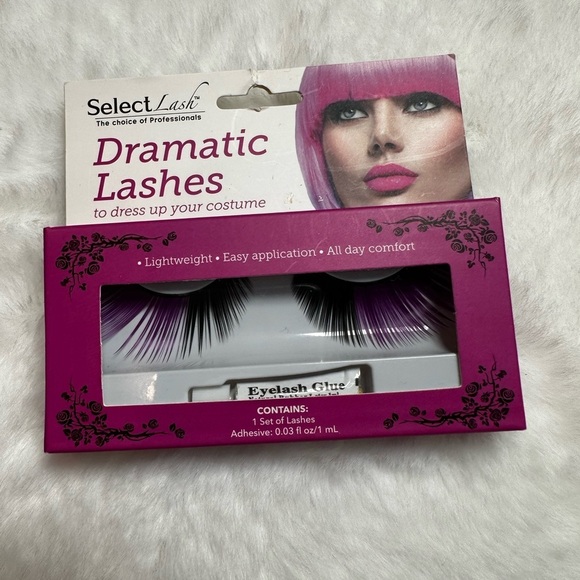 Other - Dramatic Lashes with Eyelash Glue - Black